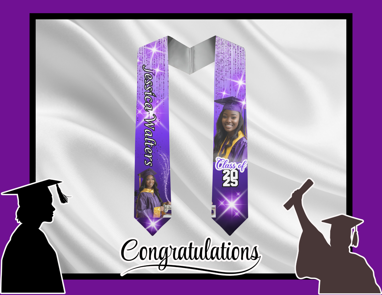 72" GRADUATION STOLE