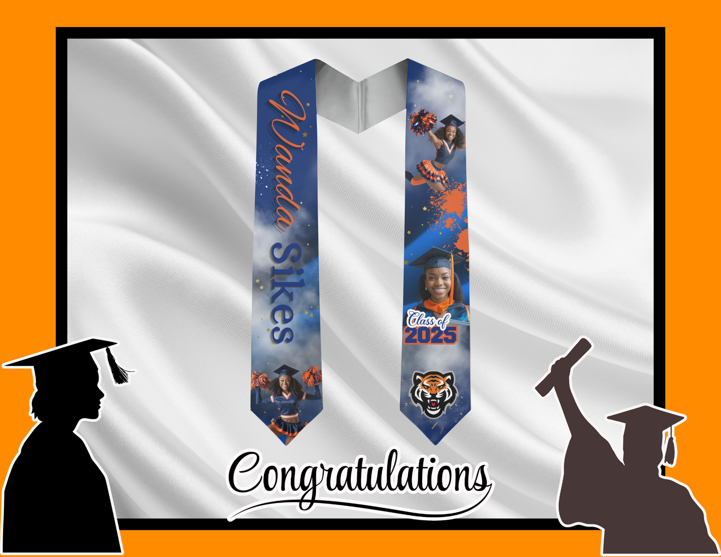 72" GRADUATION STOLE