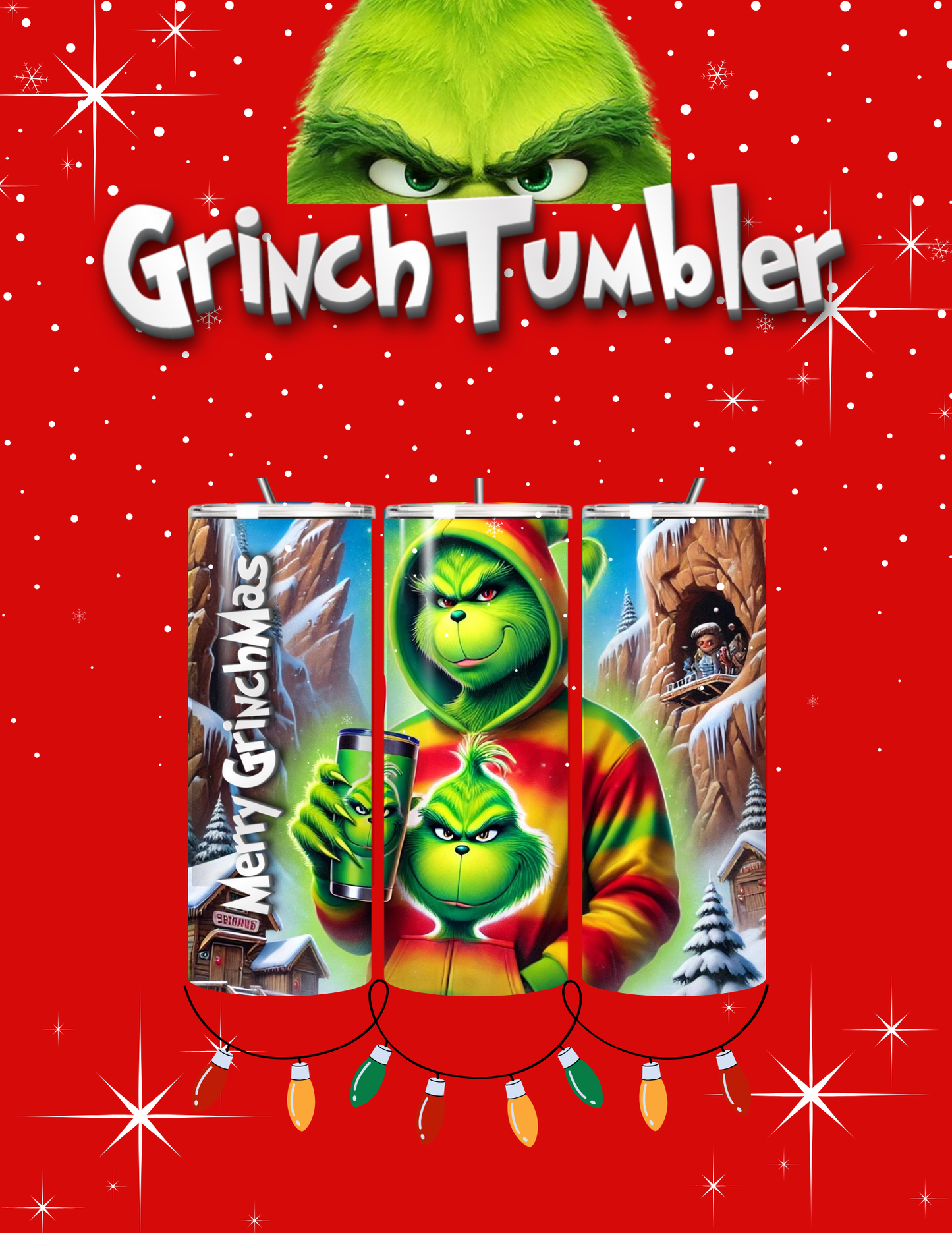GRINCH 02T 20 OZ TUMBLER