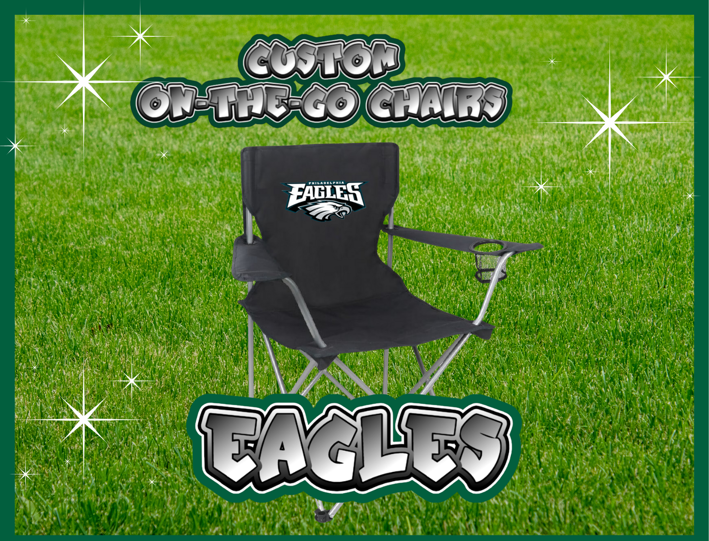 CUSTOM EAGLES ON-THE-GO CHAIR