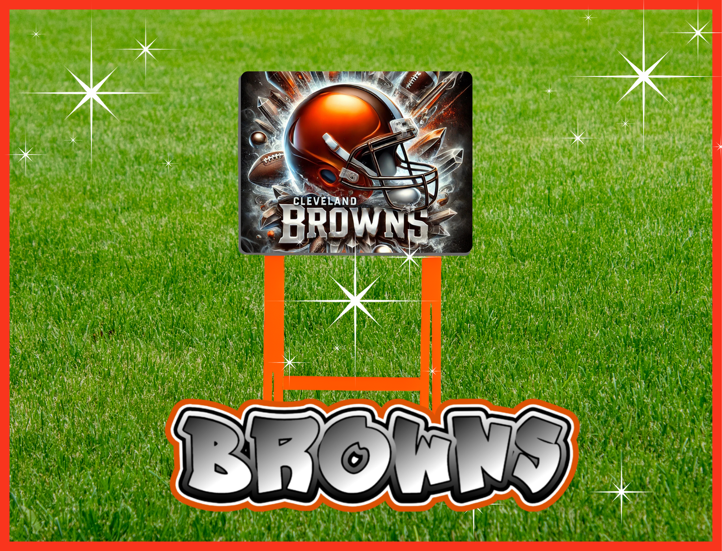 CUSTOM BROWNS FOLDING TRAY