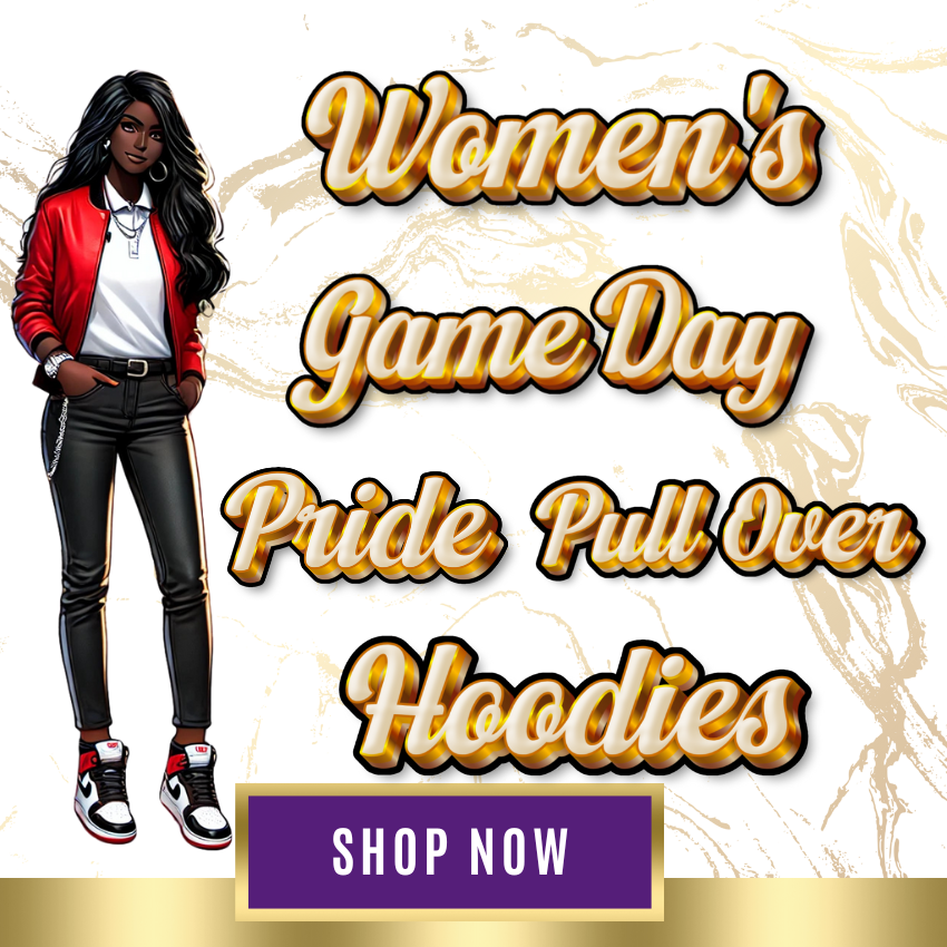 WOMENS GAME DAY PRIDE  PULL OVER HOODIES