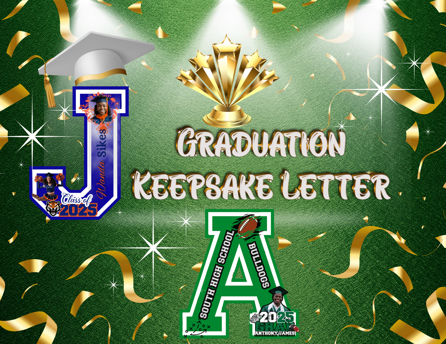 GRADUATION KEEPSAKE LETTERS
