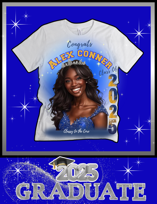 GRADUATION CENTER DESIGN T SHIRT