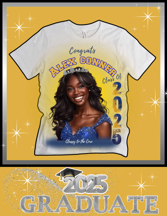 GRADUATION CENTER DESIGN T SHIRT
