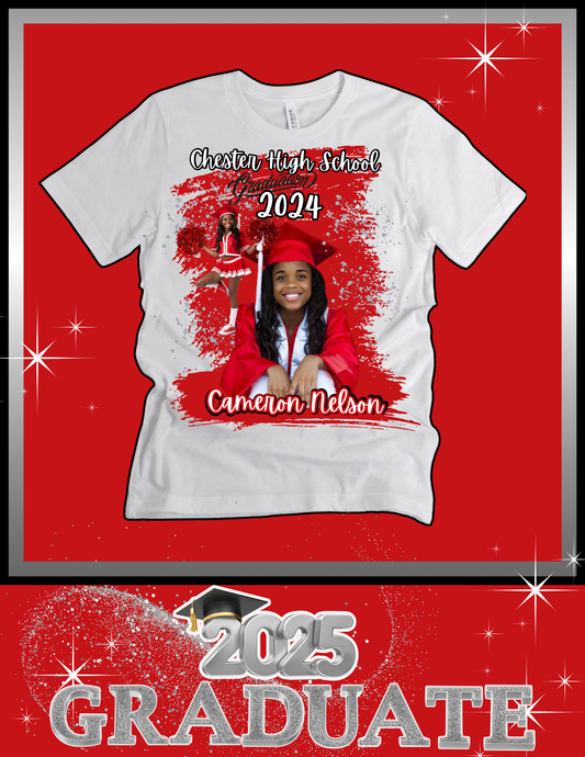 GRADUATION CENTER DESIGN T SHIRT