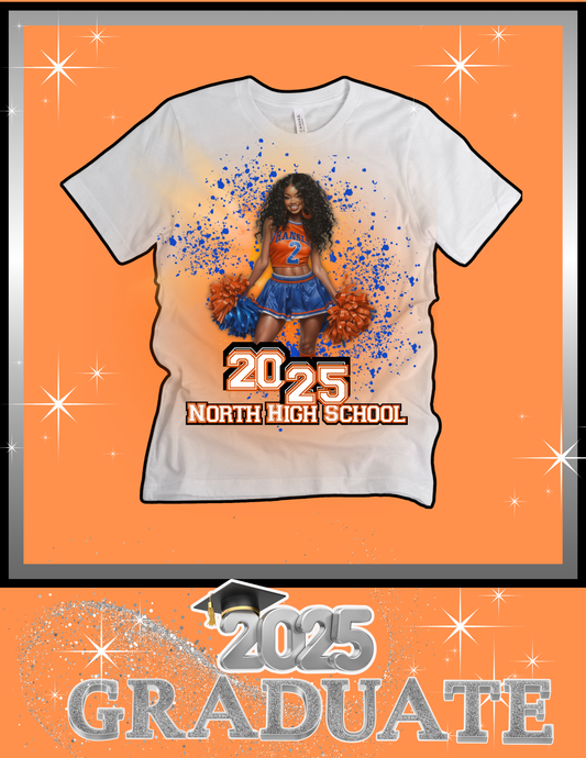 GRADUATION CENTER DESIGN T SHIRT