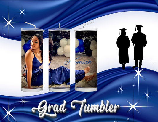 PERSONALIZED GRAD TUMBLER