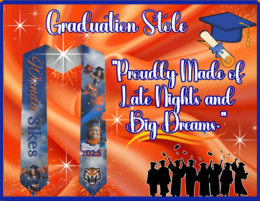 72" GRADUATION STOLE