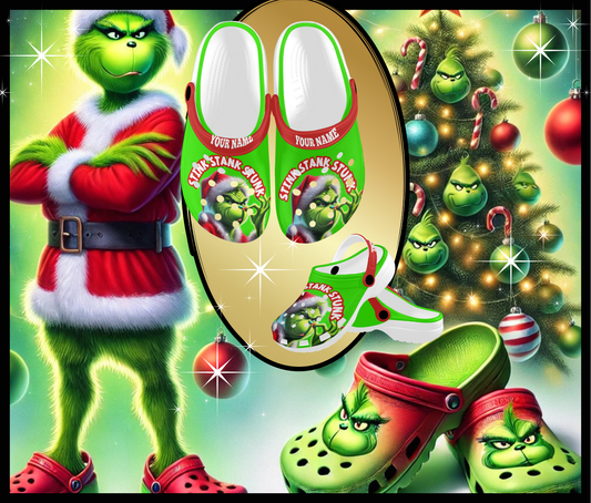 Grinch Clogs GRINCH CLOG COLLECTION – V Heard's Creations