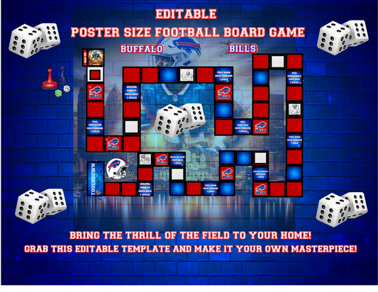 Buffalo Bills Downloadable Board Game