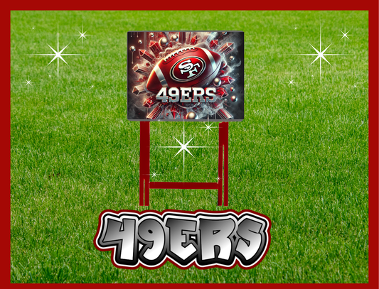 CUSTOM 49ERS FOLDING TRAY