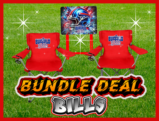 CUSTOM BILLS CHAIR & TRAY SET