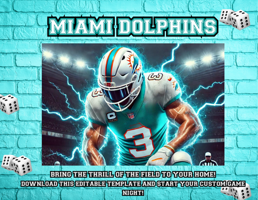 Miami Dolphins Downloadable Board Games