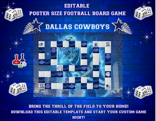 Dallas Cowboys Downloadable Board Games